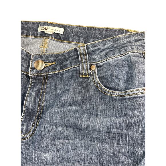 Cabi Womens Size 6 964 Bree Jeans Denim Blue Washed Stretch Designed By Women - Picture 5 of 8